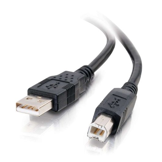 C2G CG28102 2m USB 2.0 A/B Cable - Black (6.6 ft)