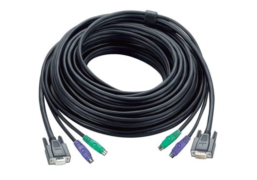 Aten CL1000M-ATA-EE Single Rail LCD Console (PS/2-USB, VGA)