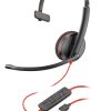 Poly Blackwire C3210 Wired Black Headset
