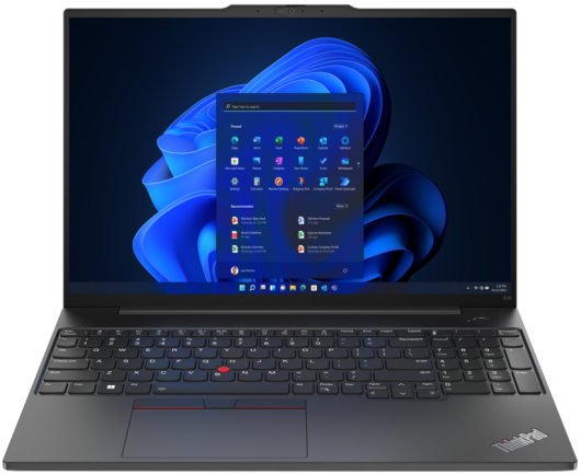 Lenovo ThinkPad E16 Gen 1 21JT0009UK 40.6 cm (16") AMD Ryzen 5 7530U 256 GB SSD 8 GB Ram Notebook