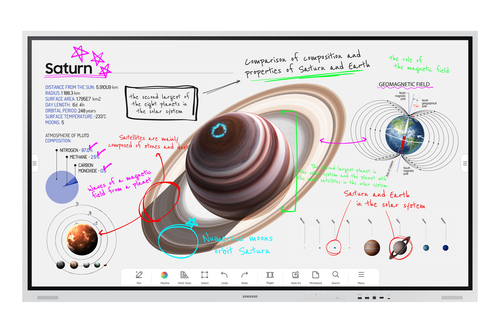 Samsung WM75B: Revolutionize Collaboration with 75" 4K Touchscreen