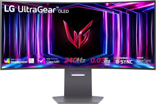 LG UltraGear 34GS95QE-B 34" 240Hz Curved WQHD OLED Gaming Monitor