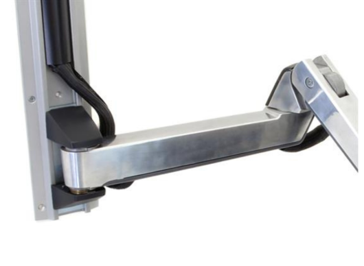 Ergotron SV Sit-Stand Combo Extender (Polished Aluminum) | 45-261-026