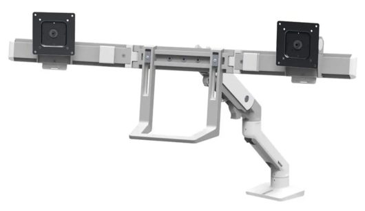 Ergotron 32" HX Dual/Multi LCD Arm Desk Mount White |  45-476-216