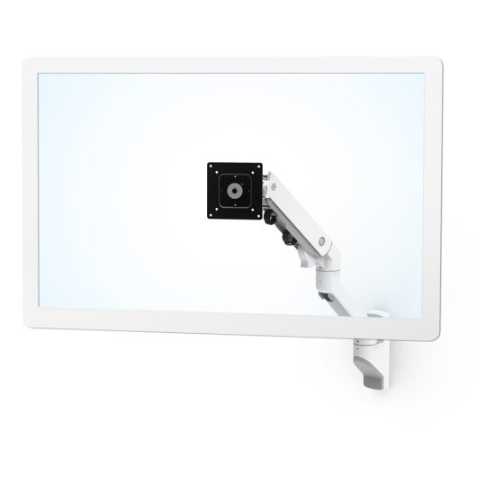 Ergotron 42" HX Wall Mount Monitor Arm White | 45-478-216