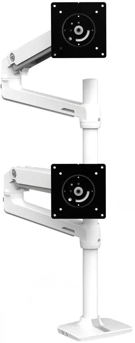 Ergotron 40" LX Dual/Multi LCD Stacking Arm Tall Pole Desk Mount | 45-509-216