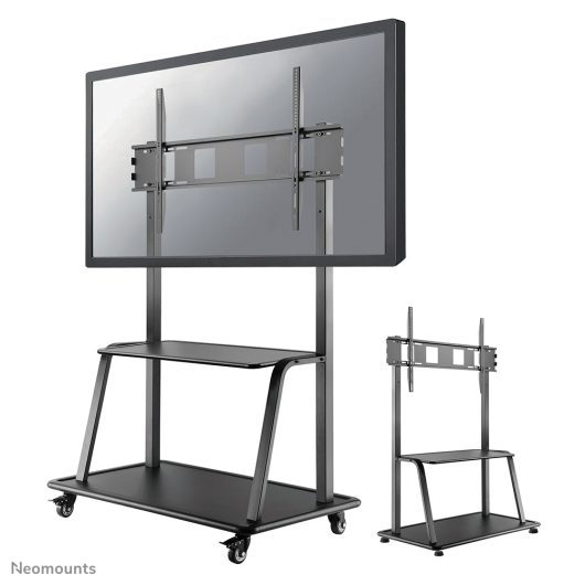 Neomounts Height Adjustable Mobile TV Stand (Up to 150kg or 105")