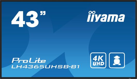 iiyama 43" LH4365UHSB-B1 Display
