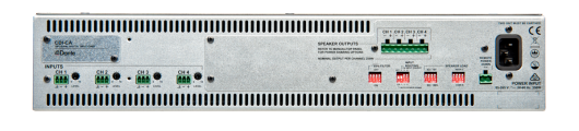 Cloud Electronics CA4250 4 Channel Amplifier 250w Per Output Channel