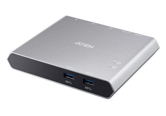 Aten 2K DVI-D Dual Link KVM over IP Transmitter with PoE | KE6912T-AX