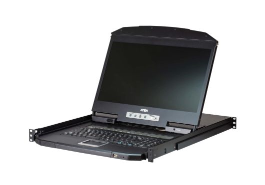 Aten 2K DVI-D Dual Link KVM over IP Receiver with PoE | KE6912R-AX