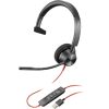 Poly Blackwire 3310 USB-A Wired On-ear Mono Headset | 767F7AA