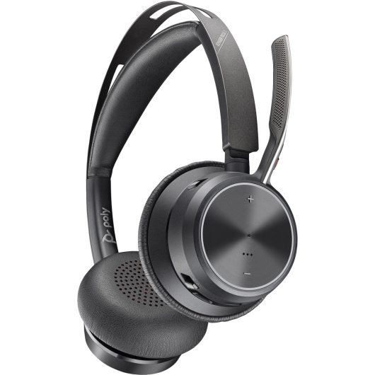 Poly Voyager Focus 2 Wired/Wireless On-ear Stereo Headset Black | 76U47AA