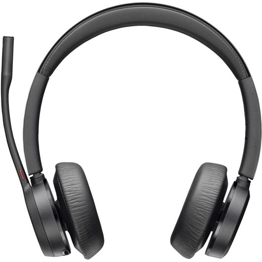 Poly Voyager 4300 UC 4320-M Wired/Wireless Over-the-head Stereo Headset Black | 77Z32AA