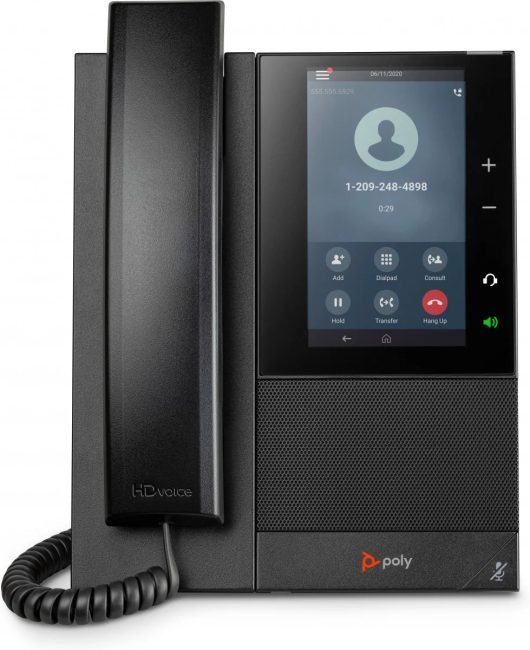 HP Poly CCX 500 Business Media Phone with Open SIP and PoE-enabled | 82Z78AA