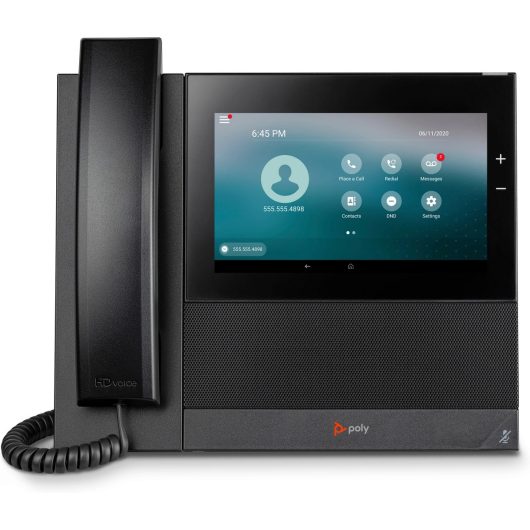 Poly CCX 600 Business Media Phone with Open SIP and PoE-enabled | 82Z85AA