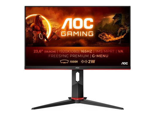 AOC C24G2AE/BK 23.6" IPS 1ms 165Hz Gaming Monitor