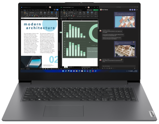 Lenovo V V17 Intel® Core™ i5 i5-1335U 17.3" 8 GB RAM 256 GB SSD Windows 11 Pro Laptop