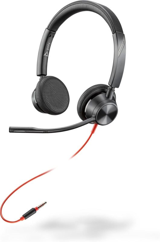 Poly Blackwire 3325 Wired Stereo Headset with 3.5mm Connection | 85R08AA