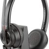 HP Savi 8220 Wired & Wireless Bluetooth Black Headset | 8D3F5AA#ABB