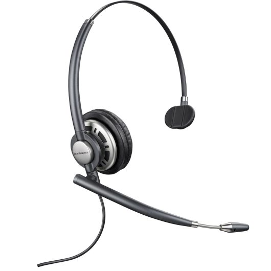 Poly EncorePro HW710 Wired Over-the-head Headset Black | 8R708AA#ABB