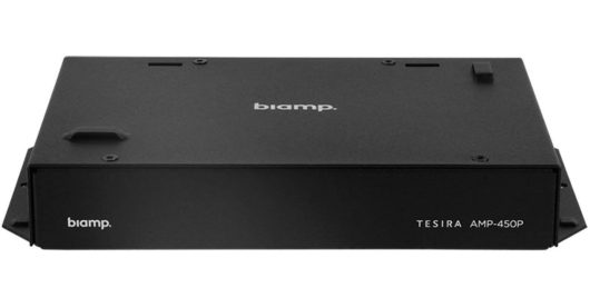 BIAMP Tesira AMP-450P AVB/TSN Enabled PoE+ Four-Channel Amplifier