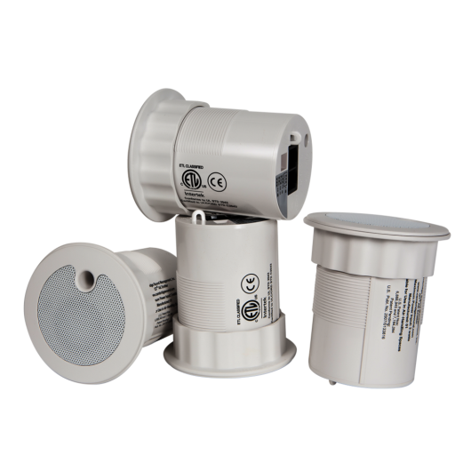 Biamp E-P-W-4 Wired 2 W 1-way Loudspeaker White | 911.0856.900