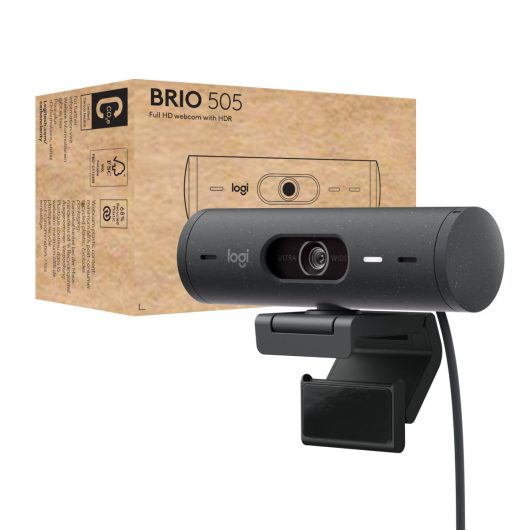 Logitech Brio 505 - Webcam - Colour - 4 MP - 1920 x 1080