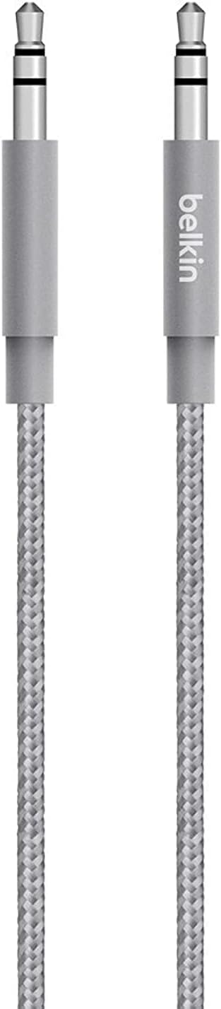 Belkin MIXIT↑™ Metallic AUX Cable 1.2 m 3.5mm Grey | AV10164BT04-GRY