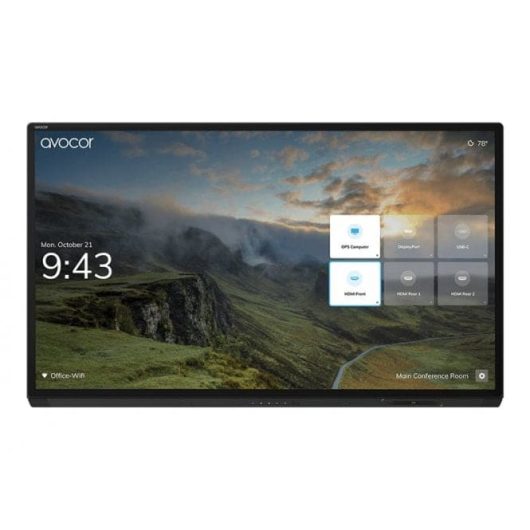 Avocor AVG-6560 G-Series - 65" 4K InGlass™ LED Interactive Display
