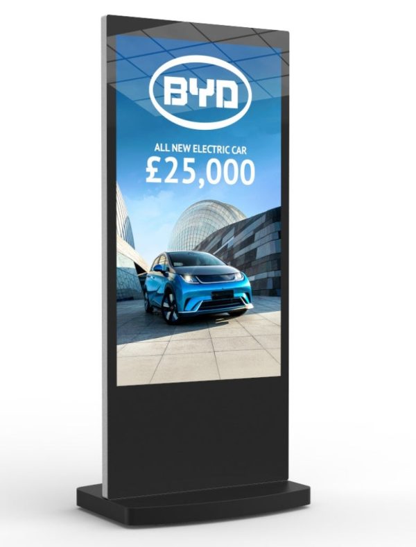 55" Interactive Touch Screen Freestanding Digital Poster - Image 2