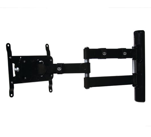 B-Tech 47" Double Arm Swivel Flat Screen Wall Mount | BT7515/PB