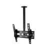 B-Tech BT8426 Adjustable Drop Universal Flat Screen Ceiling Mount With Tilt