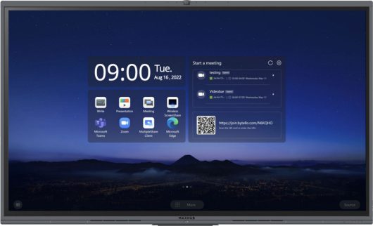 MAXHUB C5530 55” 4K UHD All-In-One Zoom Rooms-Enabled Touchscreen  Conference Display