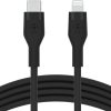 Belkin BoostCharge Flex USB-C Cable with Lightning Connector | CAA009BT2MBK