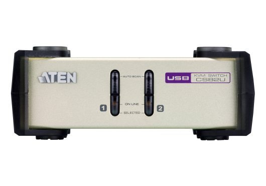 Aten 2-Port USB PS/2 VGA KVM Switch - CS82U-AT