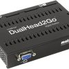 Matrox 1 Input 2 Output DVI Multi-Monitor Adapter | D2G-A2D-IF