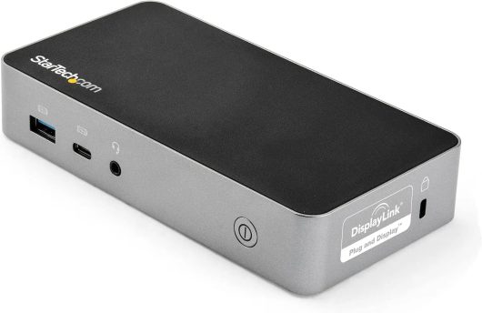 StarTech DK30CHHPDUK Notebook Dock/Port Replicator Wired USB 3.2 Gen 1 (3.1 Gen 1) Type-C Black, Silver