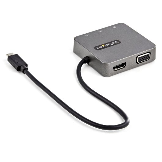 StarTech DKT31CHVL Notebook Dock/Port Replicator Wired USB 3.2 Gen 2 (3.1 Gen 2) Type-C Black, Silver