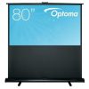 Optoma DP-9080MWL Portable Floor Rising Projector Screen - 16:9 Ratio 177 x 99.5cm