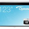 Optoma DS-1123PMG+ Manual Pull Down Projector Screen - 16:10 Ratio 265.6 x 166cm