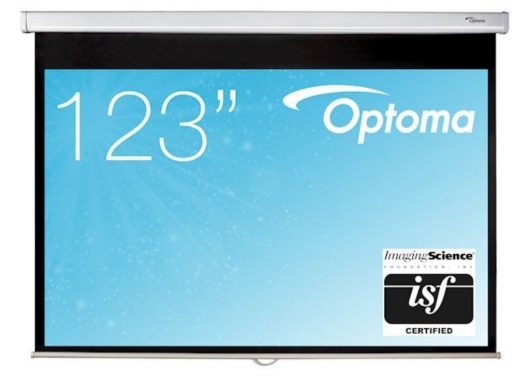 Optoma DS-3120PMG+ Manual Pull Down Projector Screen - 4:3 Ratio 234 x 175.5cm