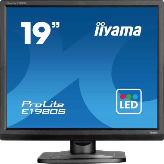 iiyama ProLite E1980S-B1 19" 75Hz 3ms SXGA LED-Backlit Monitor