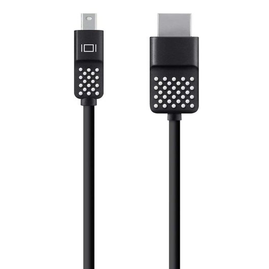 Belkin Mini DisplayPort to HDMI Cable, 4k | F2CD080BT06