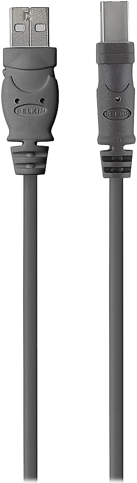 Belkin USB 2.0 A - USB 2.0 B, 1.8m USB Cable USB A USB B Grey | F3U154BT1.8M