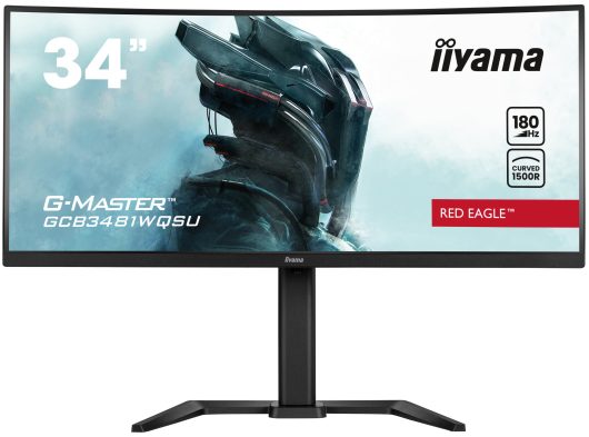 iiyama G-Master GCB3481WQSU-B1 34" 180Hz 0.3ms UWQHD Desktop Monitor