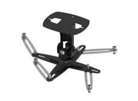 Unicol GKUX Compact Universal Gyrolock Projector Mount, Black | Up To 12kg