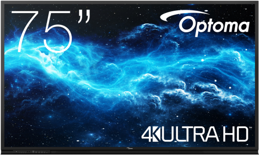 Optoma 3752RK 3-Series 75" Interactive Flat Panel Display