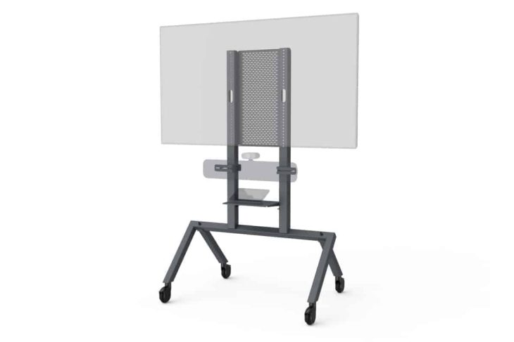 Heckler Design AV Cart For Google Meet Lenovo Series One Room Kits