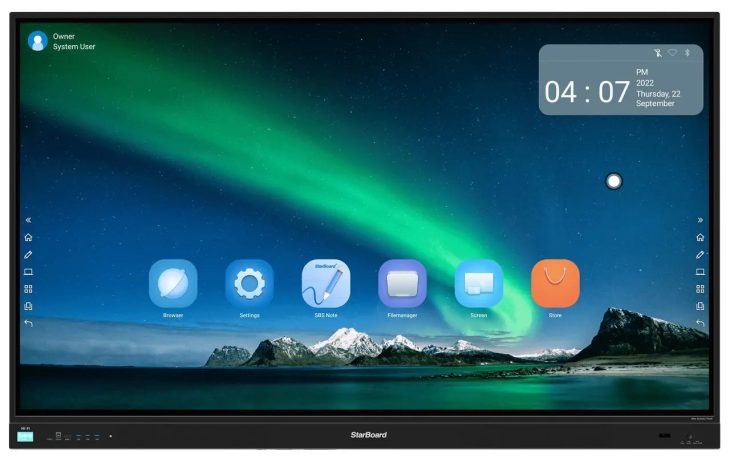 StarBoard YL5X PRO 86" 4K UHD Interactive Touchscreen Display |  IFPD-YL5-86AOC